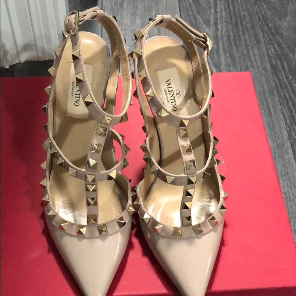 Authentic Valentino studded heels